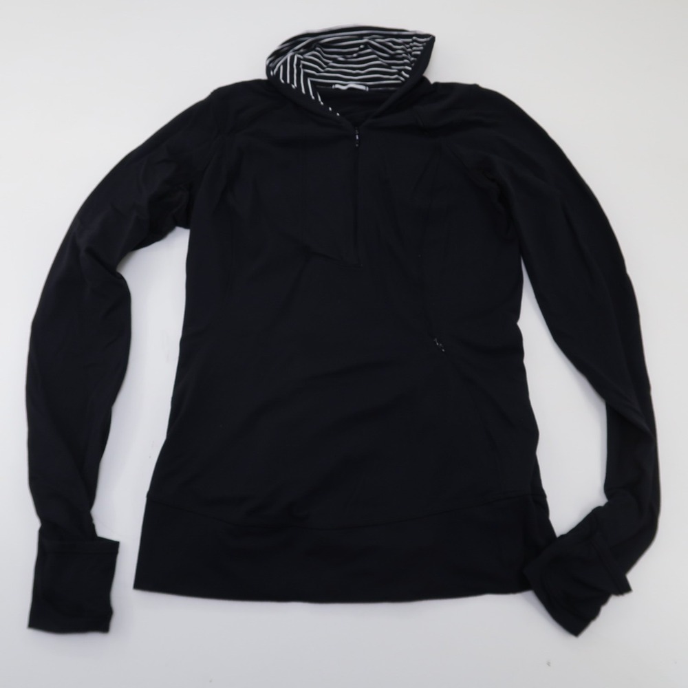Lululemon ready to Rulu pullover sweater black size 4 Medium Womens Running
